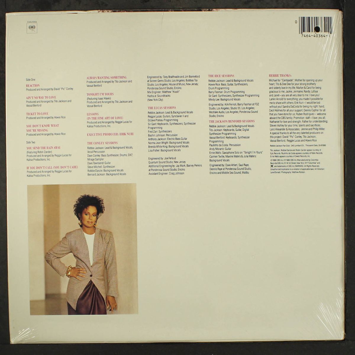 reaction by REBBIE JACKSON