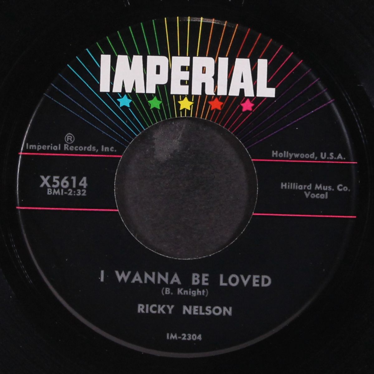 i wanna be loved / mighty good by RICKY NELSON