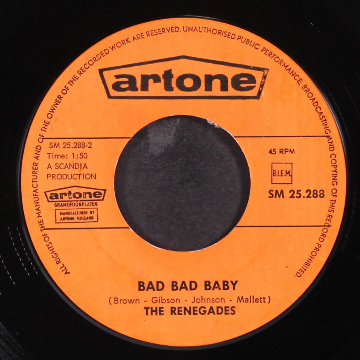 cadillac / bad bad baby by RENEGADES