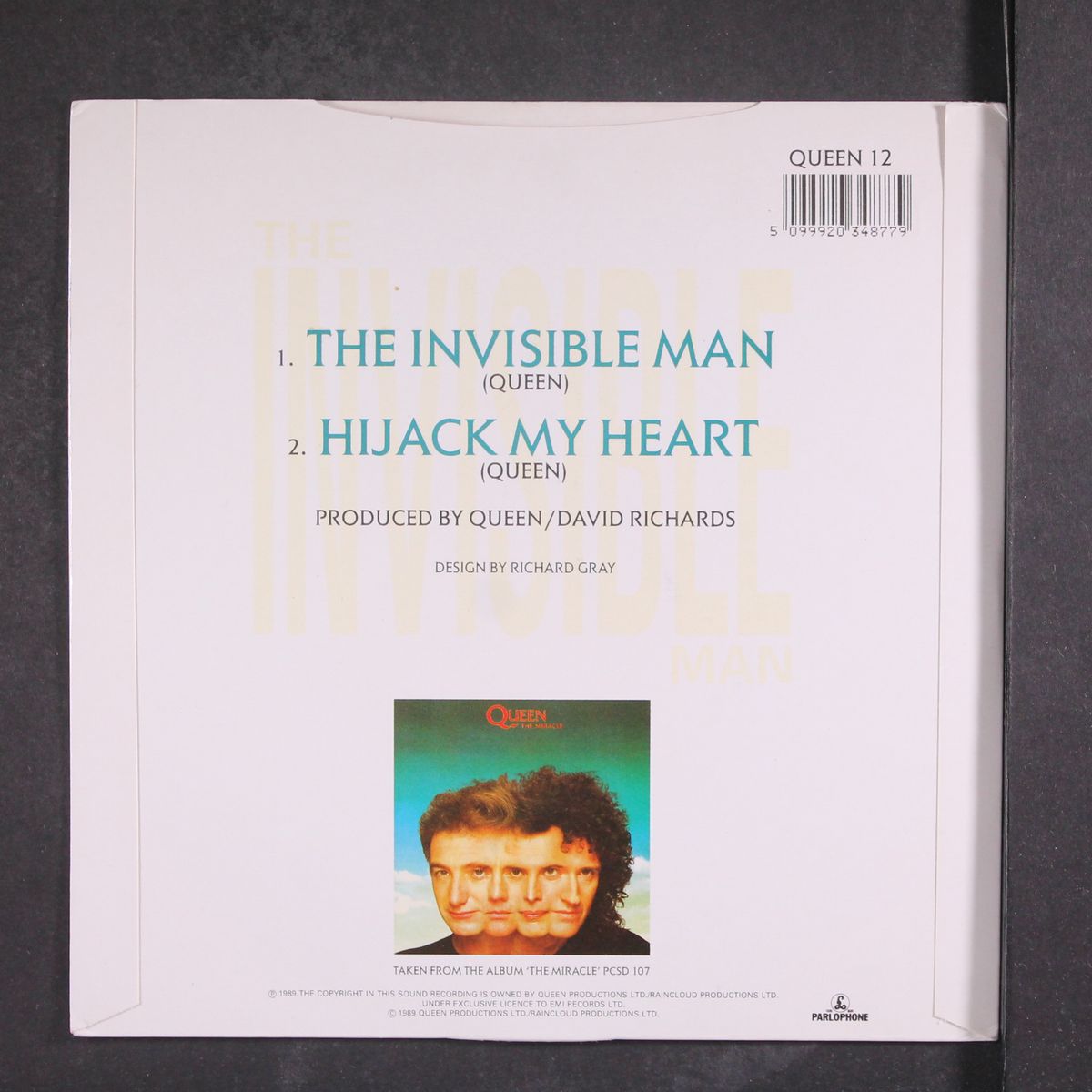 the invisible man / hijack my heart by QUEEN