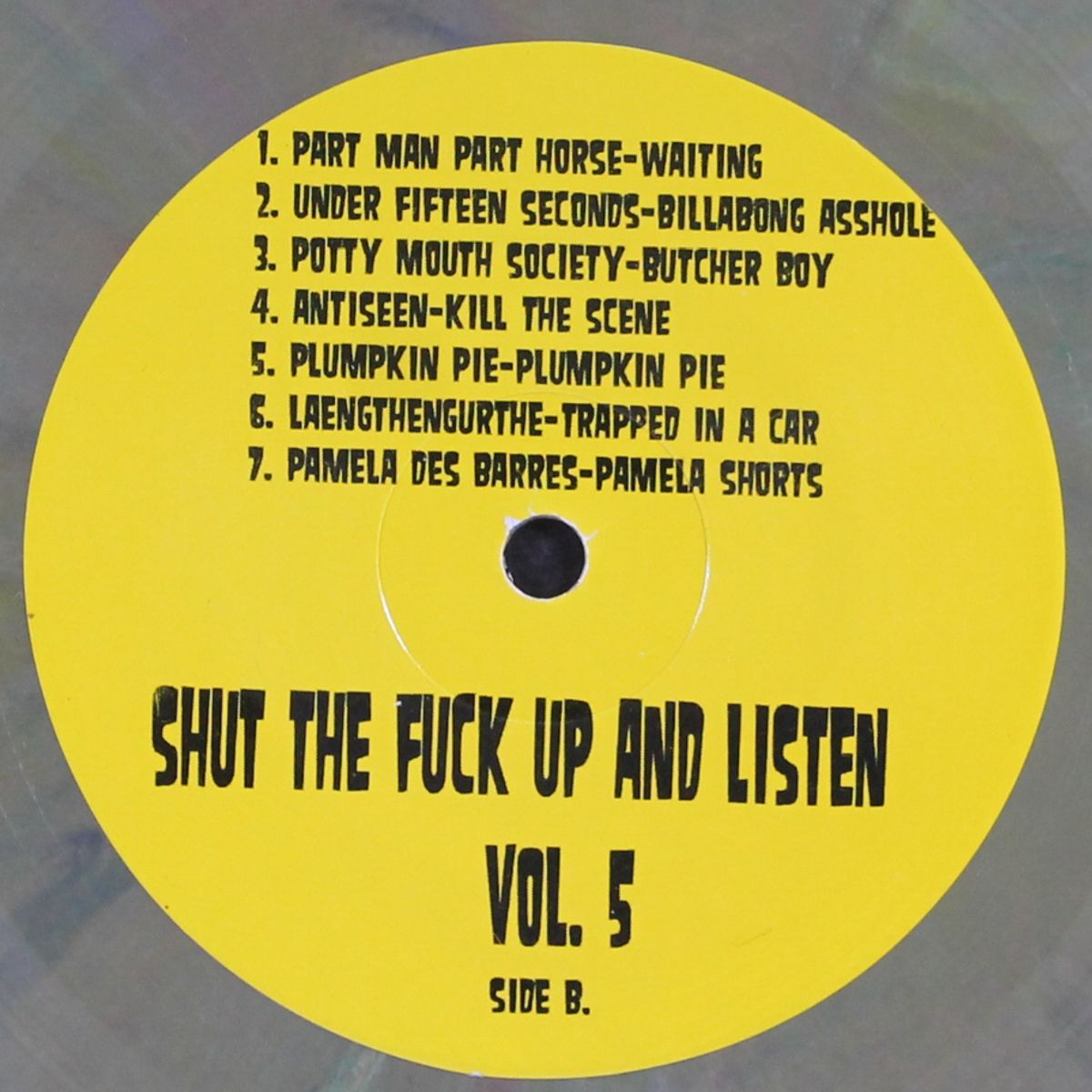 shut the fuck up and listen vol. 5 by VARIOUS