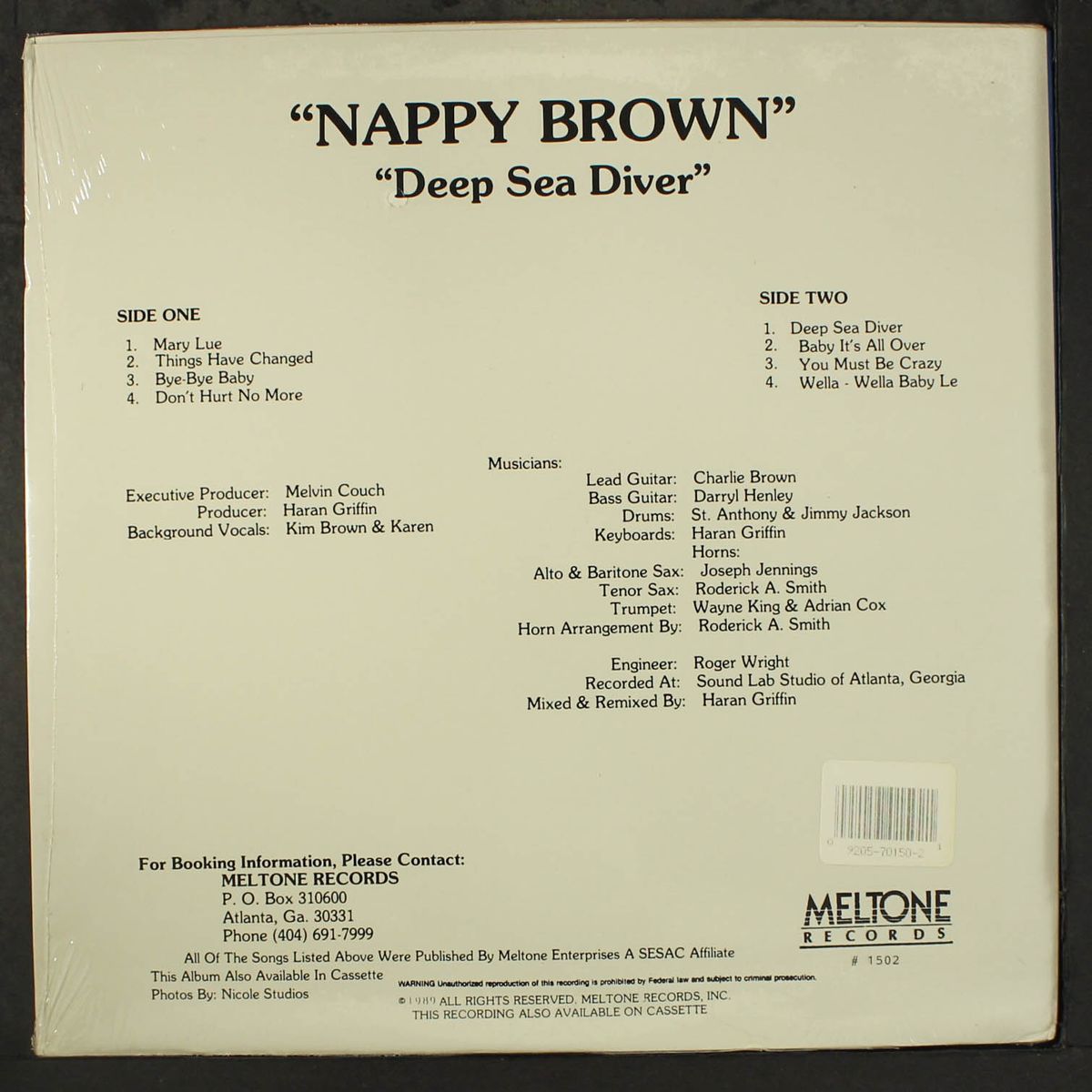 deep sea diver by NAPPY BROWN