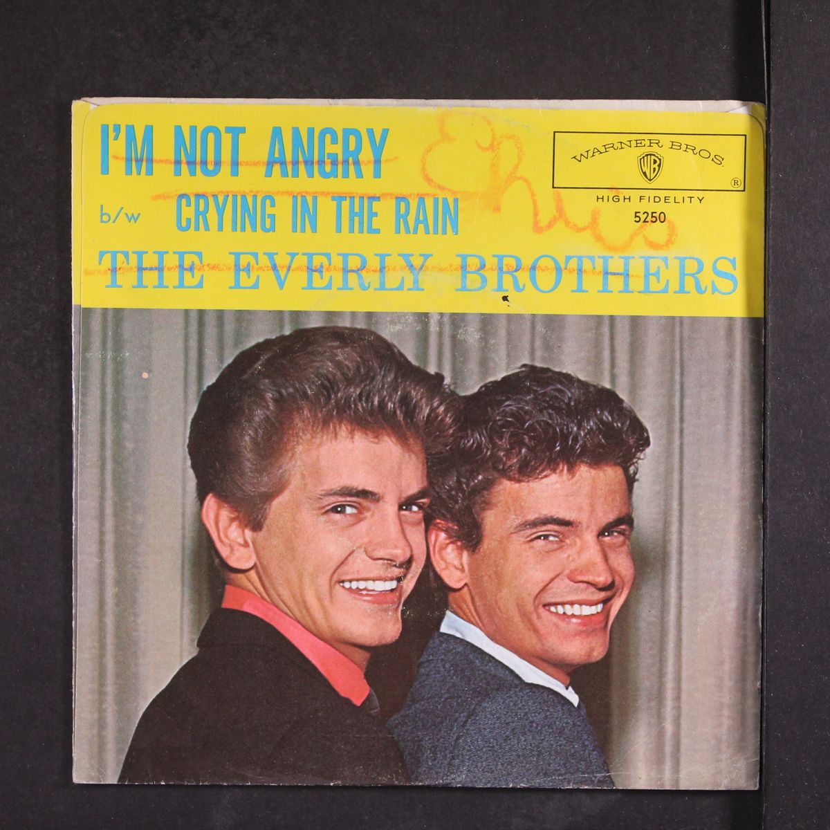 crying in the rain / i'm not angry by EVERLY BROTHERS