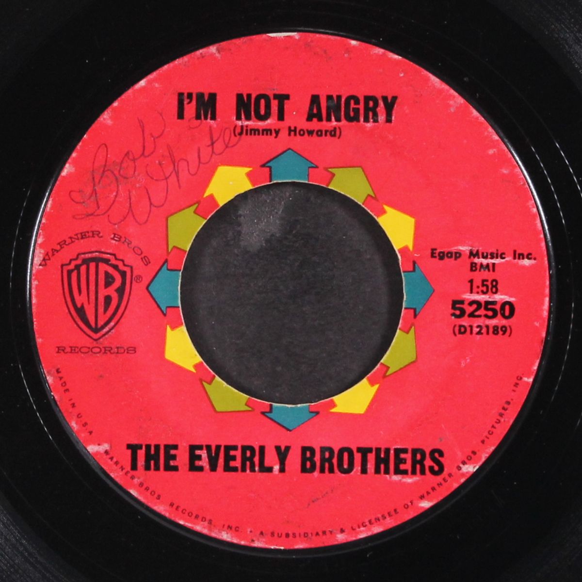 crying in the rain / i'm not angry by EVERLY BROTHERS