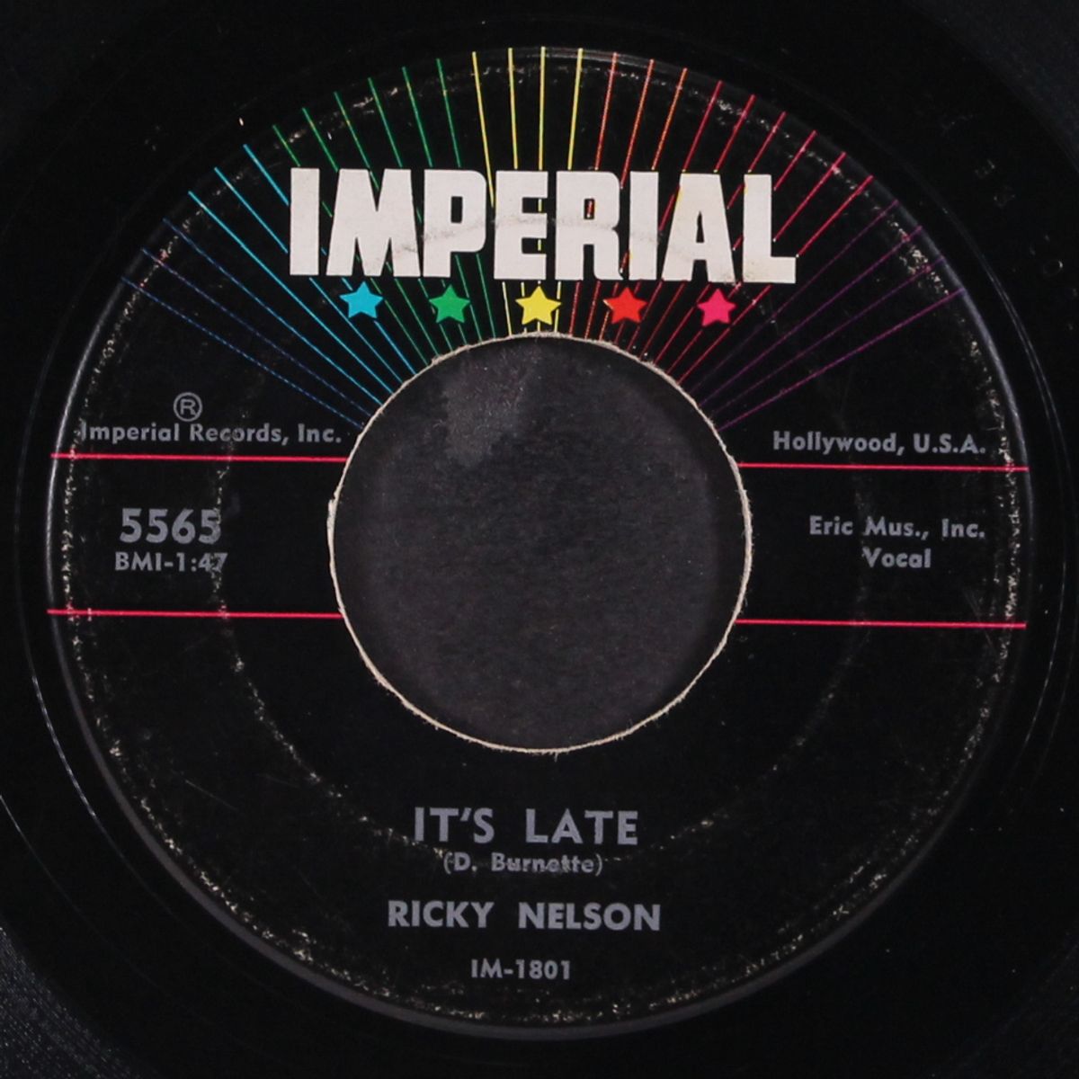 never be anyone else but you by RICK NELSON