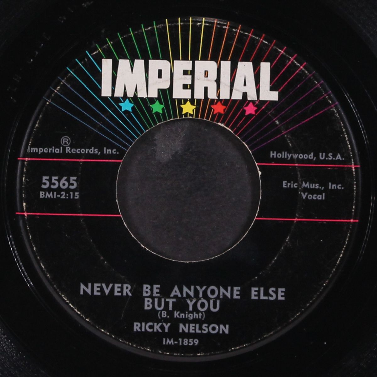 never be anyone else but you by RICK NELSON