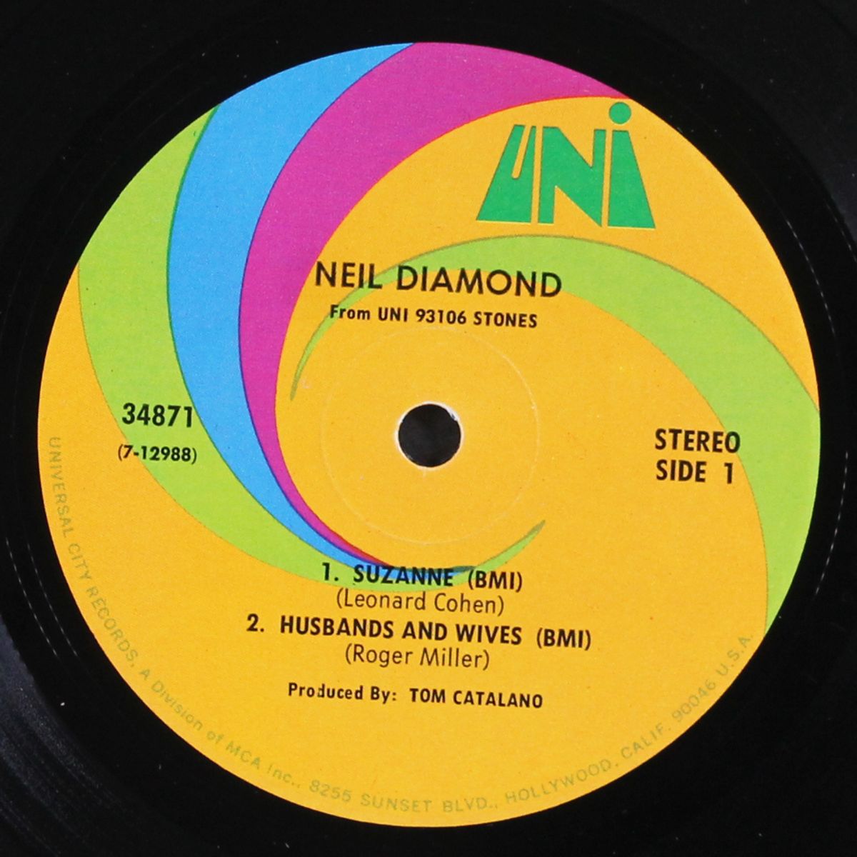 stones by NEIL DIAMOND