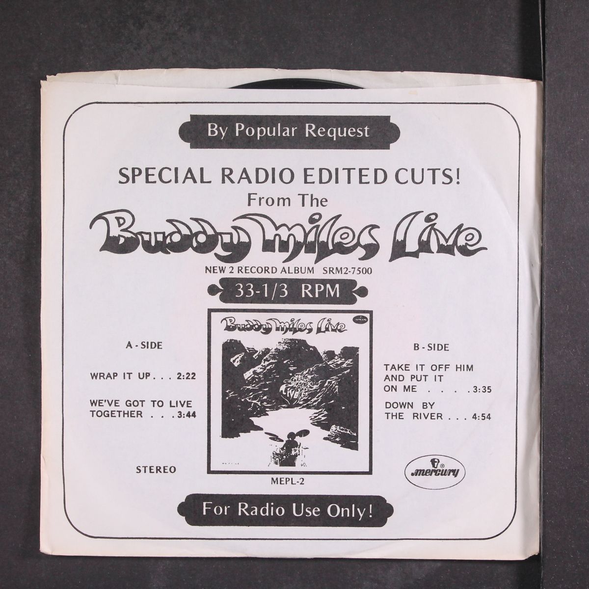 live-special radio edited cuts by BUDDY MILES