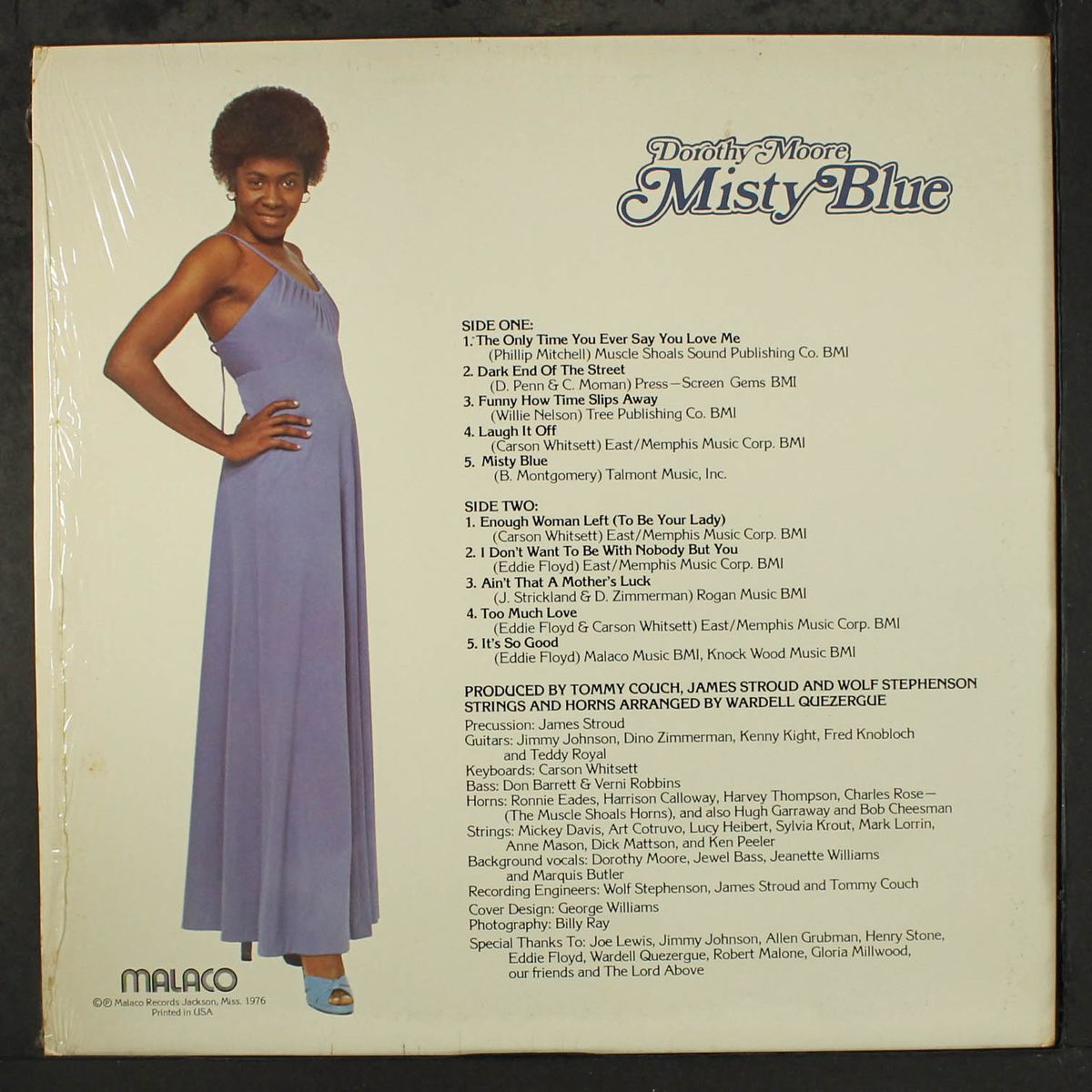misty blue by DOROTHY MOORE