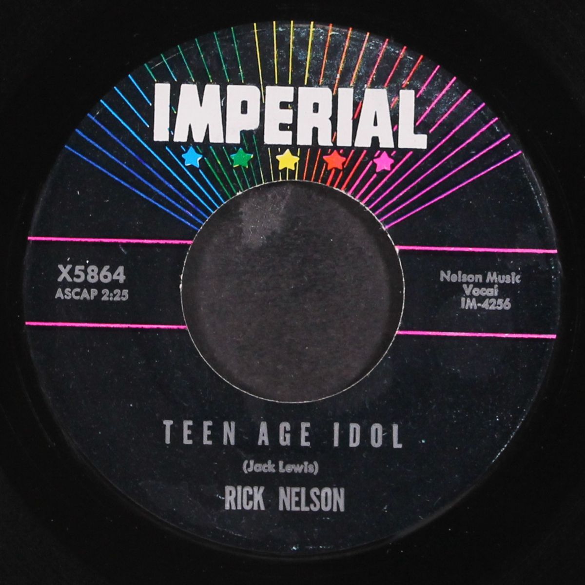 teen age idol / i've got my eyes on you (and i like what i see) by RICK NELSON