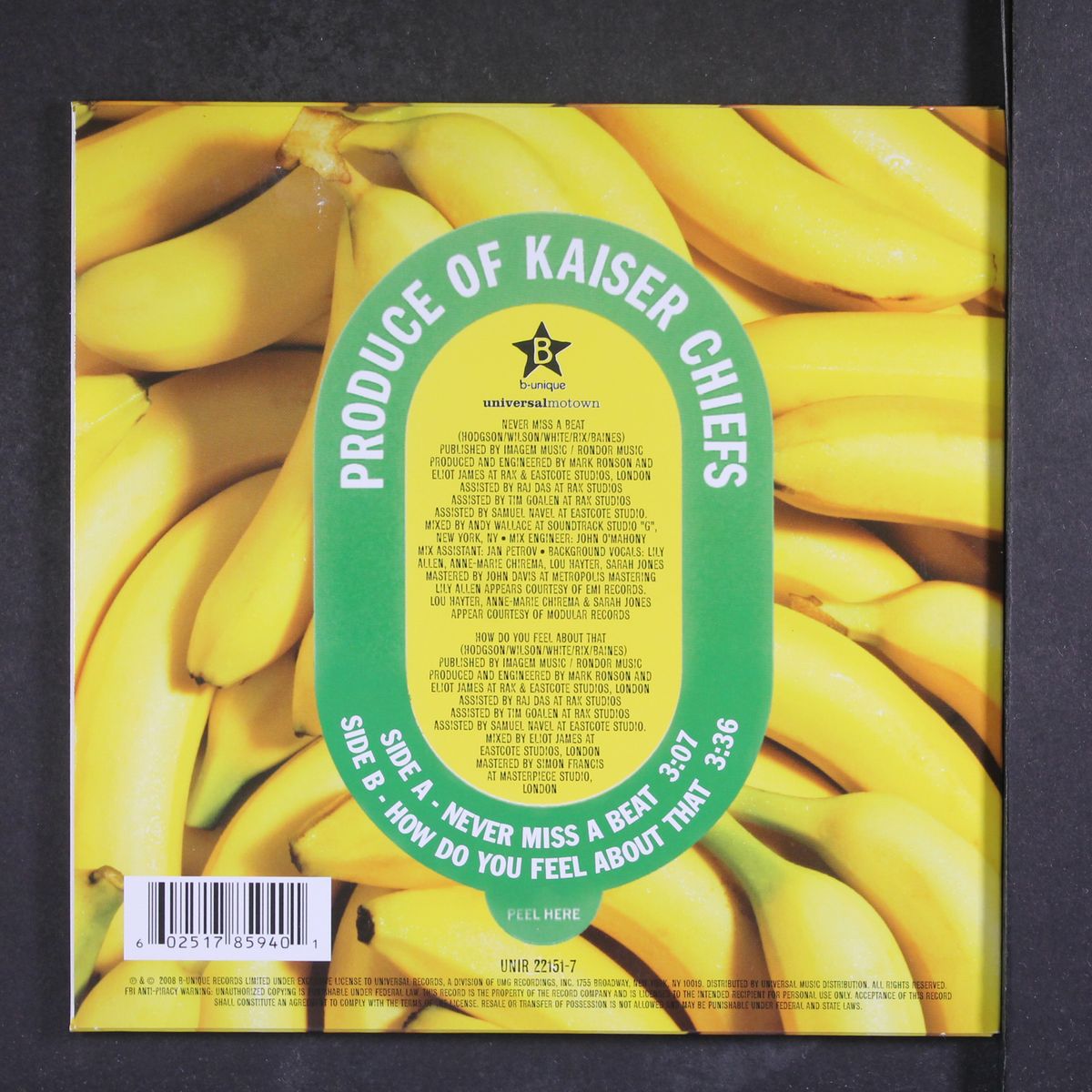 never miss a beat by KAISER CHIEFS