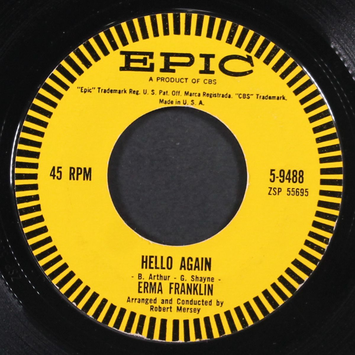 it's over / hello again by ERMA FRANKLIN