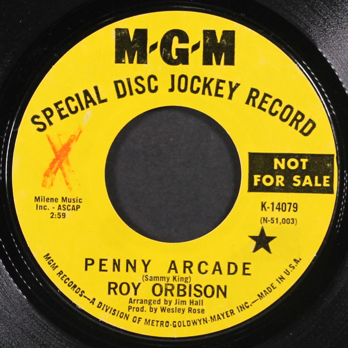 penny arcade by ROY ORBISON