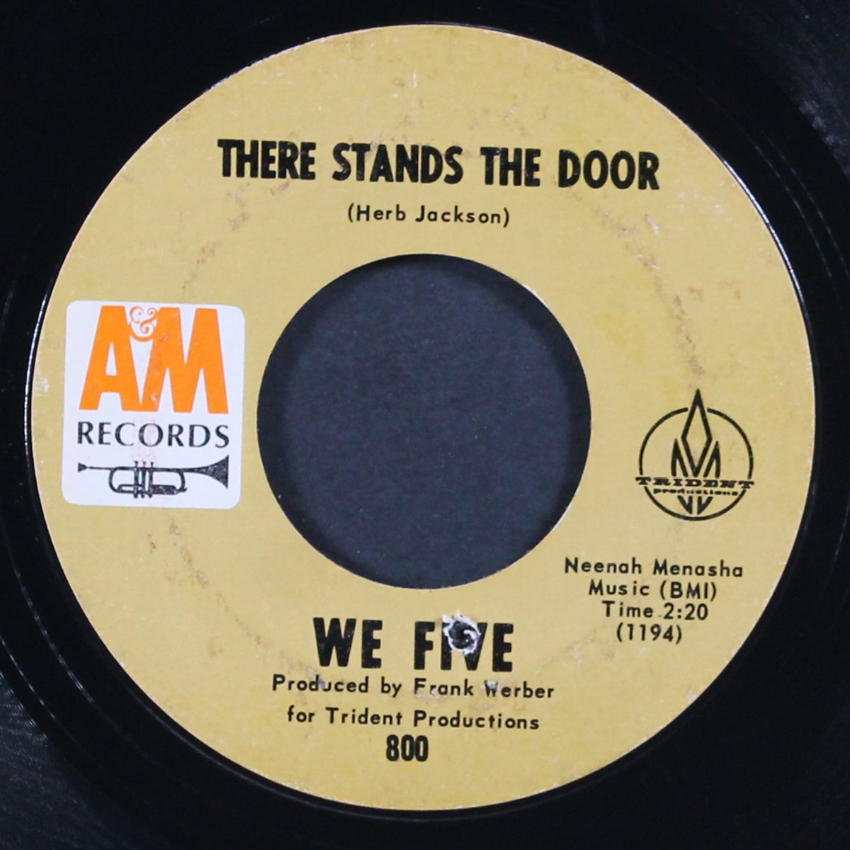 somewhere / there stands the door by WE FIVE