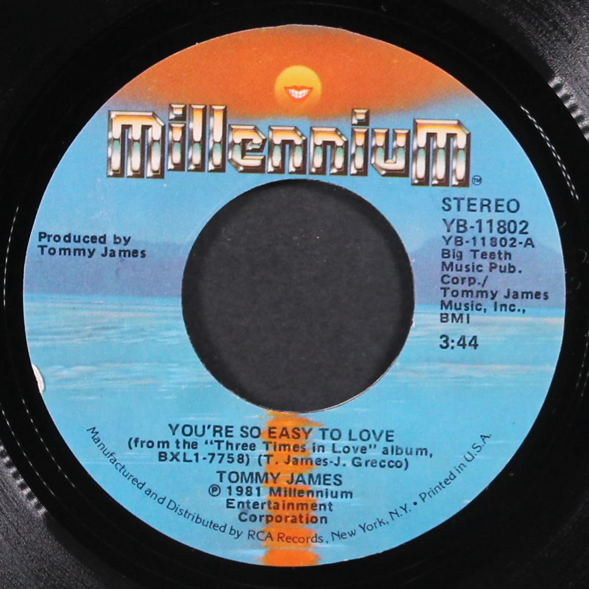 halfway to heaven / you're so easy to love by TOMMY JAMES