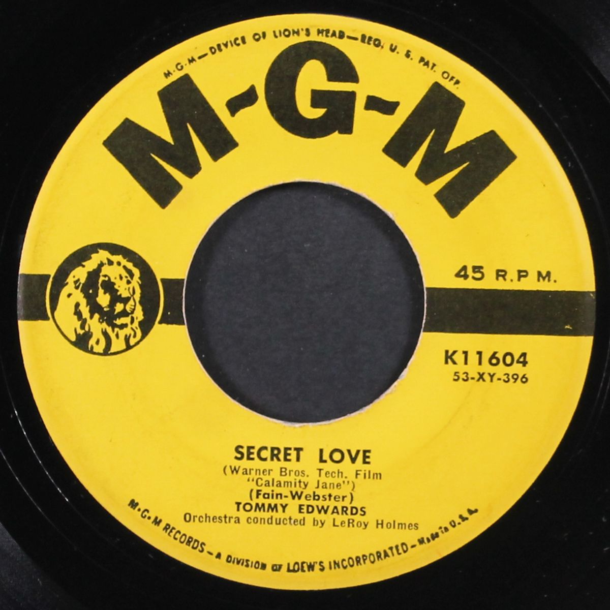 secret love by TOMMY EDWARDS