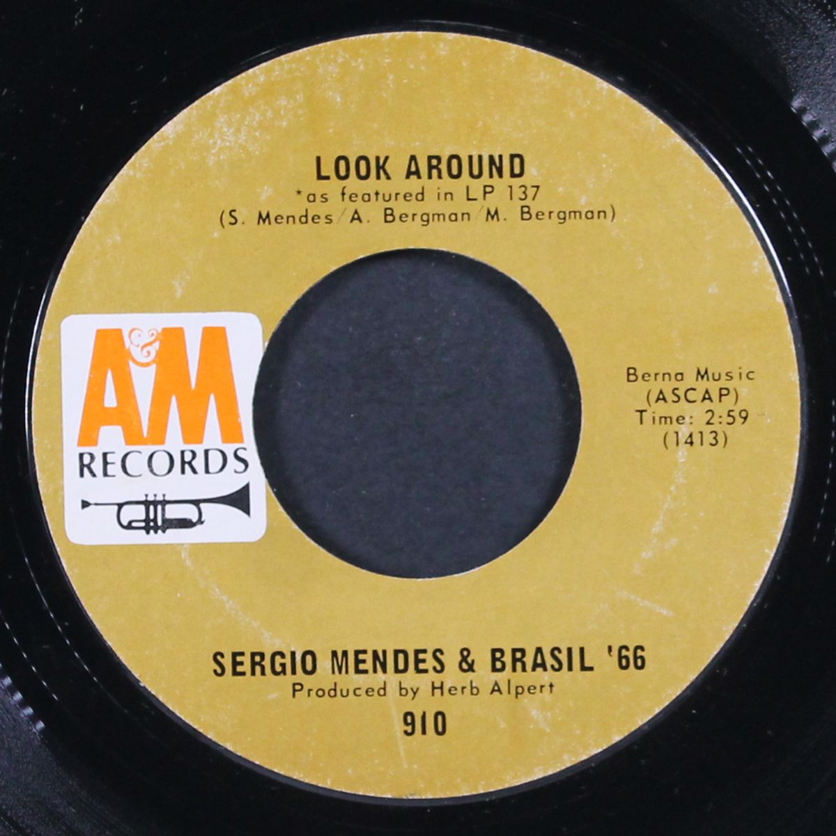 with a little help from my friends / look around by SERGIO MENDES & BRASIL '66