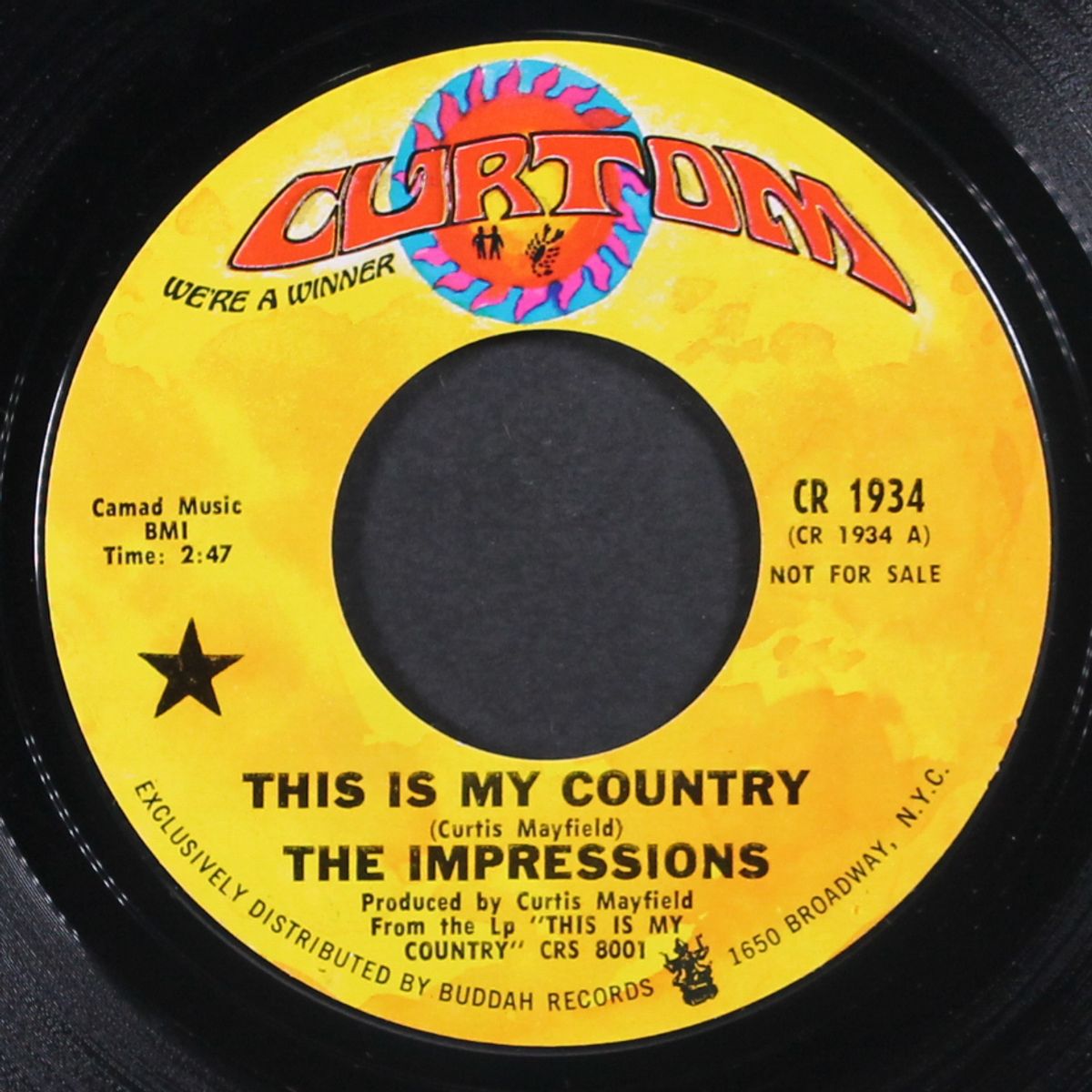 this is my country / my woman's love by IMPRESSIONS