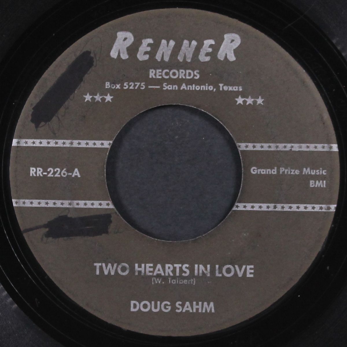 two hearts in love / just because by DOUG SAHM
