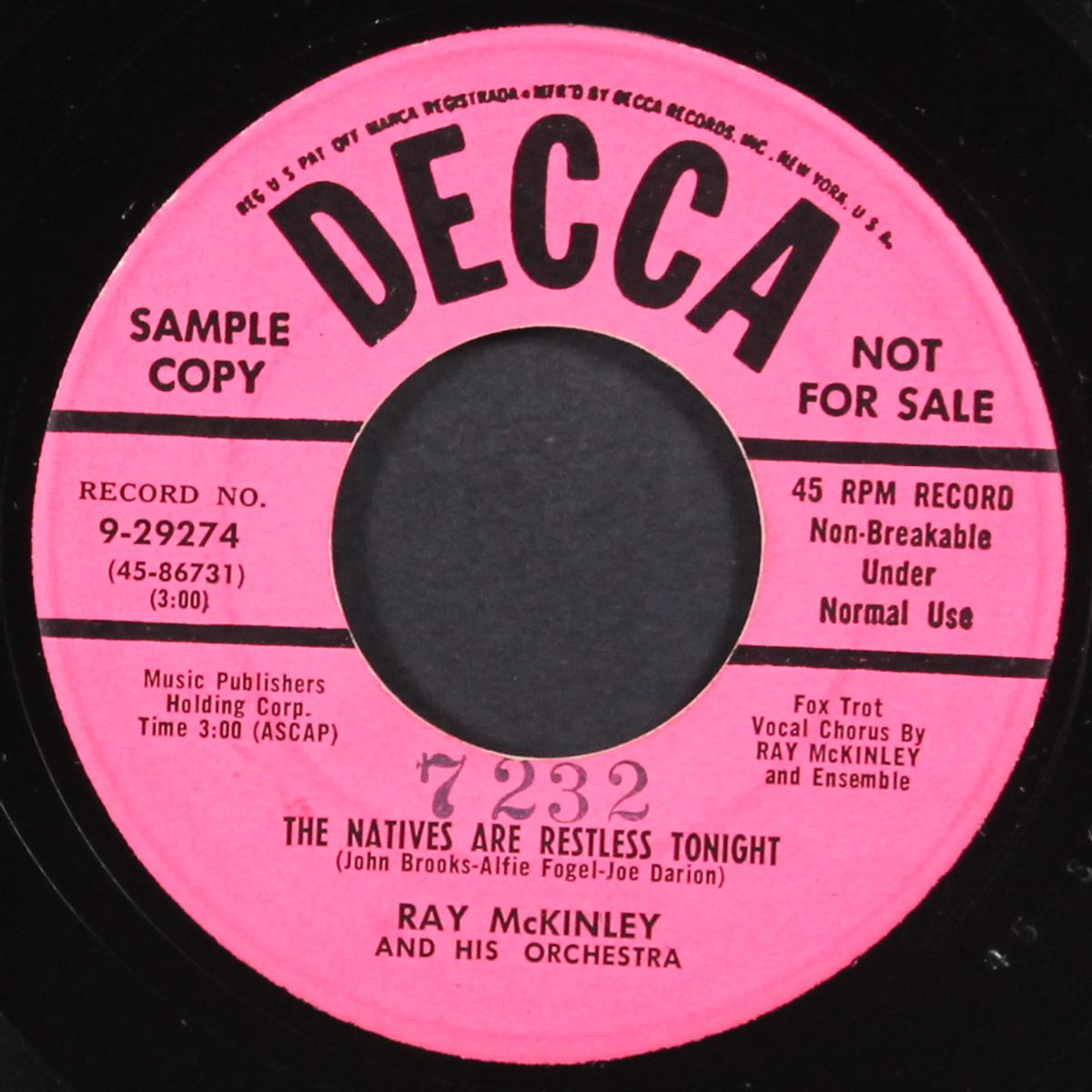 the natives are restless tonight / airizay! by RAY MCKINLEY