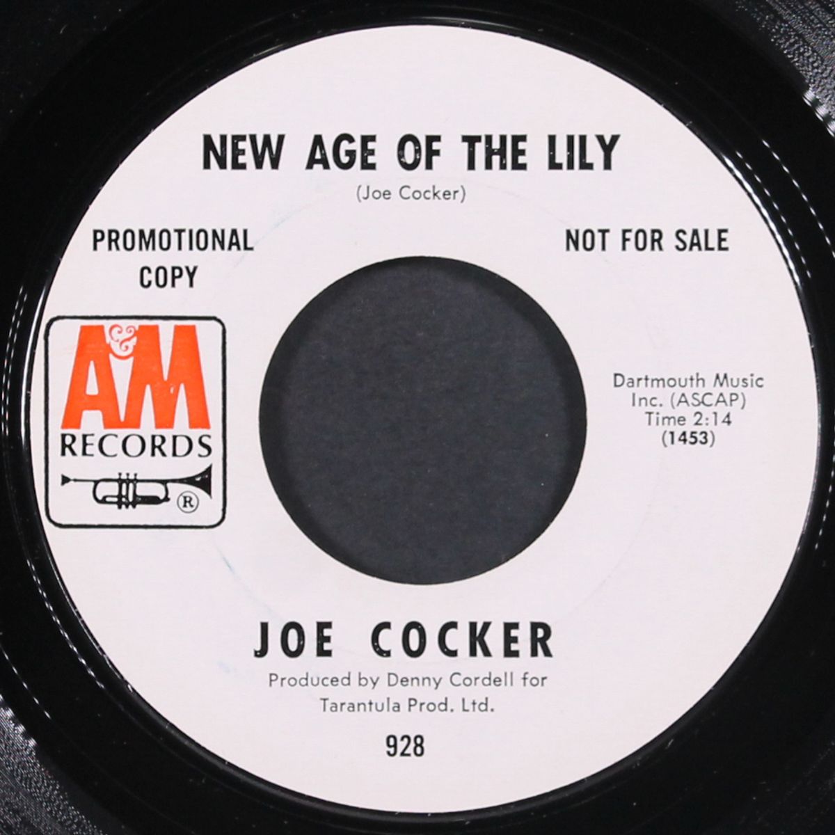 marjorine / new age of the lily by JOE COCKER