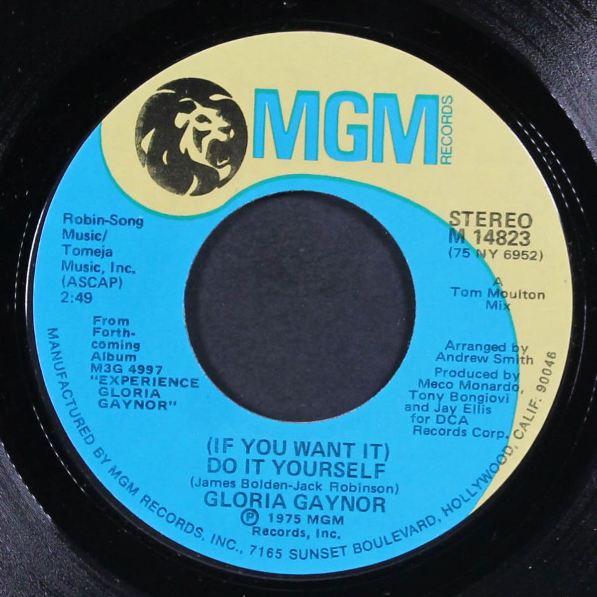 if you want it do it yourself by GLORIA GAYNOR