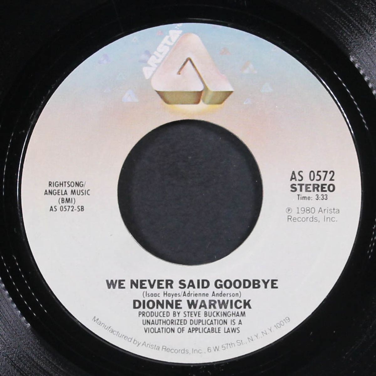 easy love / we never said goodbye by DIONNE WARWICK