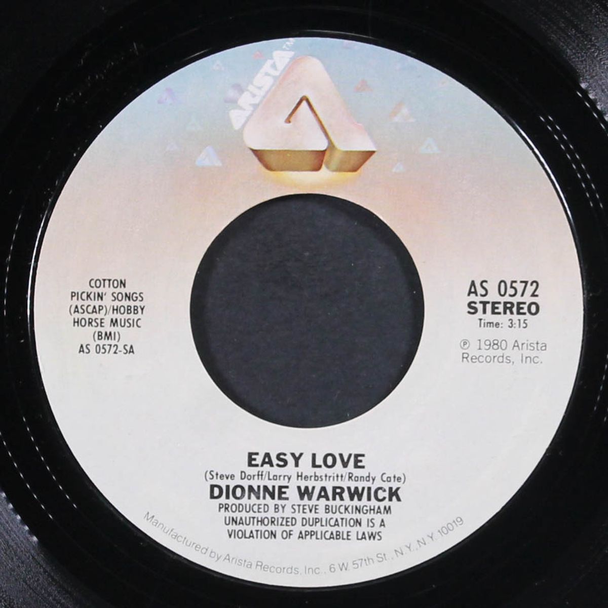 easy love / we never said goodbye by DIONNE WARWICK