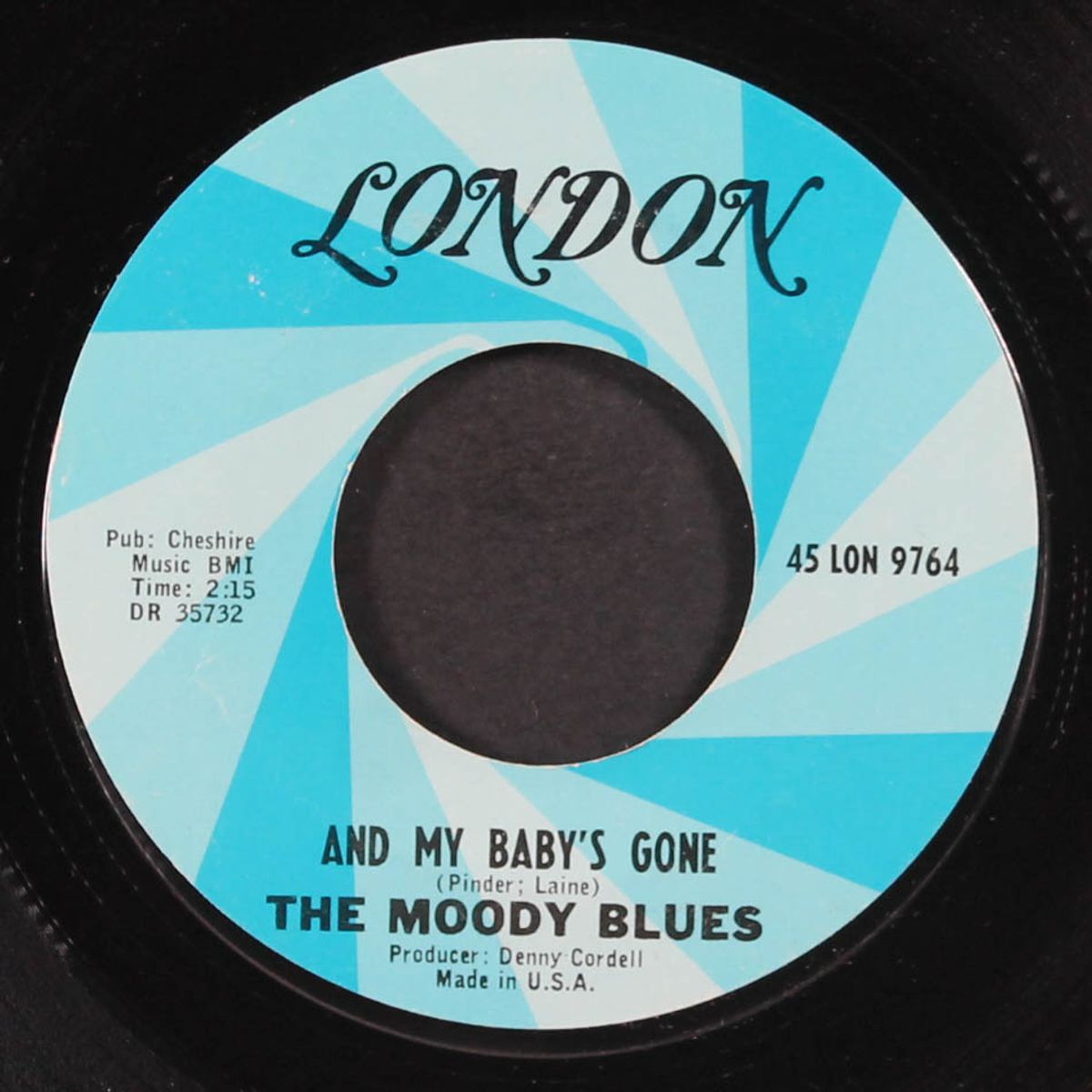 from the bottom of my heart / and my baby's gone by MOODY BLUES