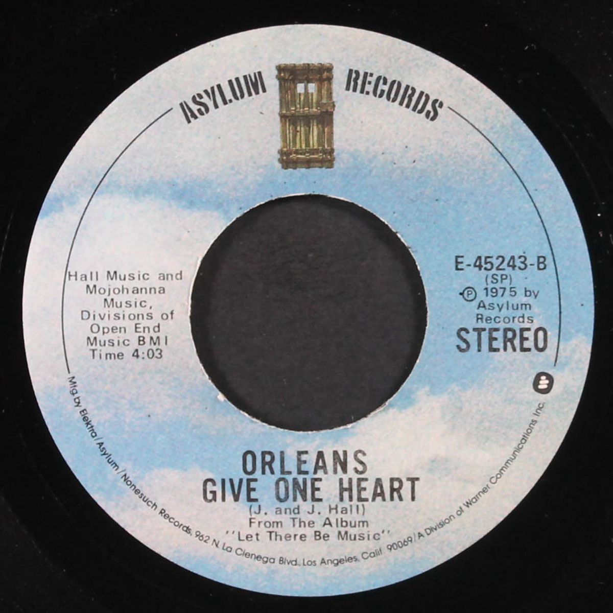 let there be music / give one heart by ORLEANS