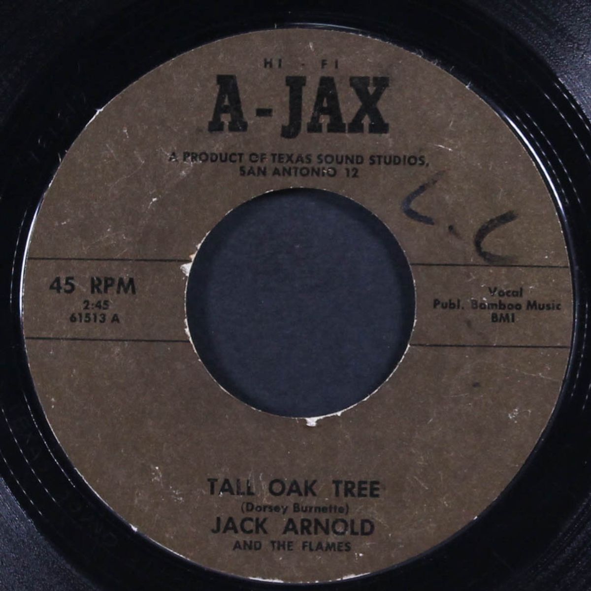 for your love / tall oak tree by JACK ARNOLD & FLAMES