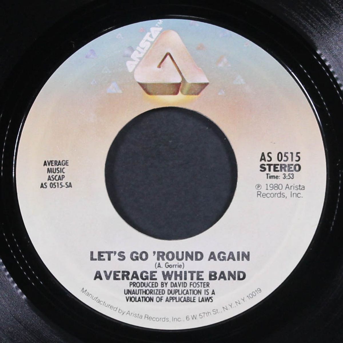 let's go 'round again / help is on the way by AVERAGE WHITE BAND