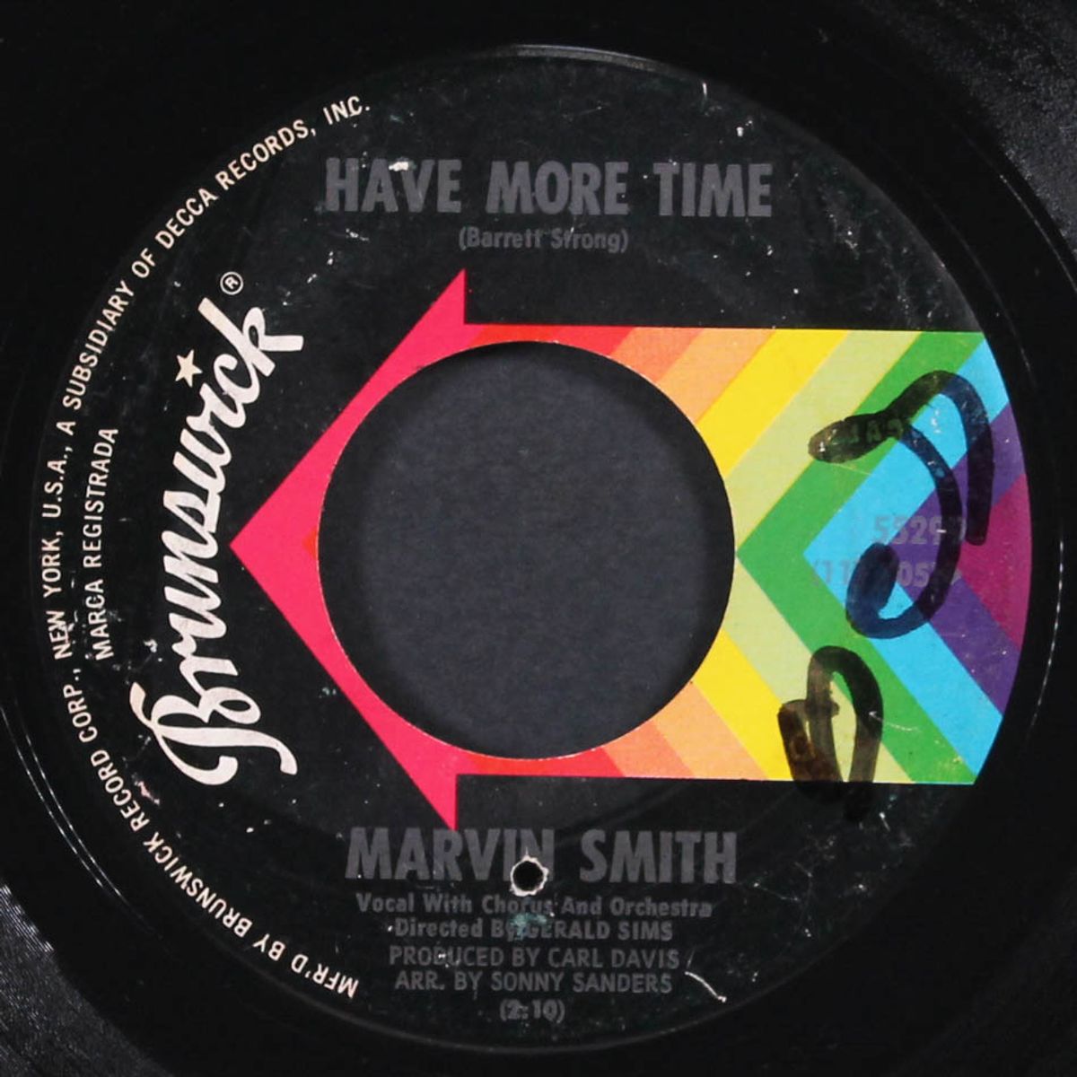 have more time / time stopped by MARVIN SMITH