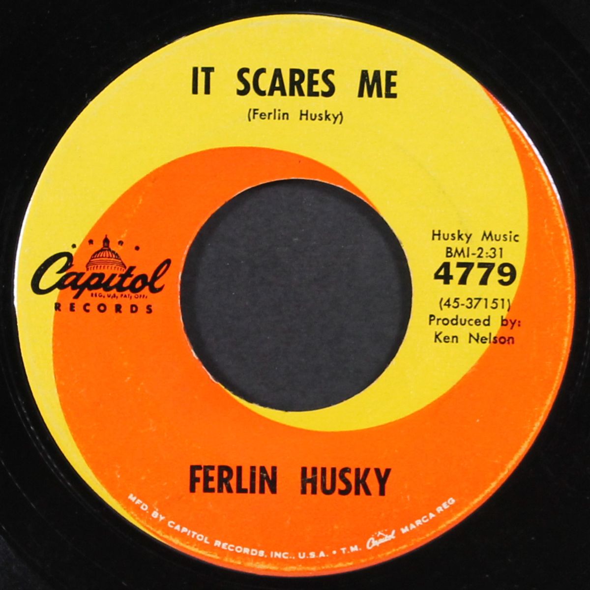stand up / it scares me by FERLIN HUSKY