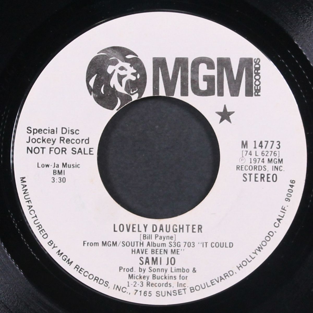 lovely daughter / i'll believe anything you say by SAMI JO