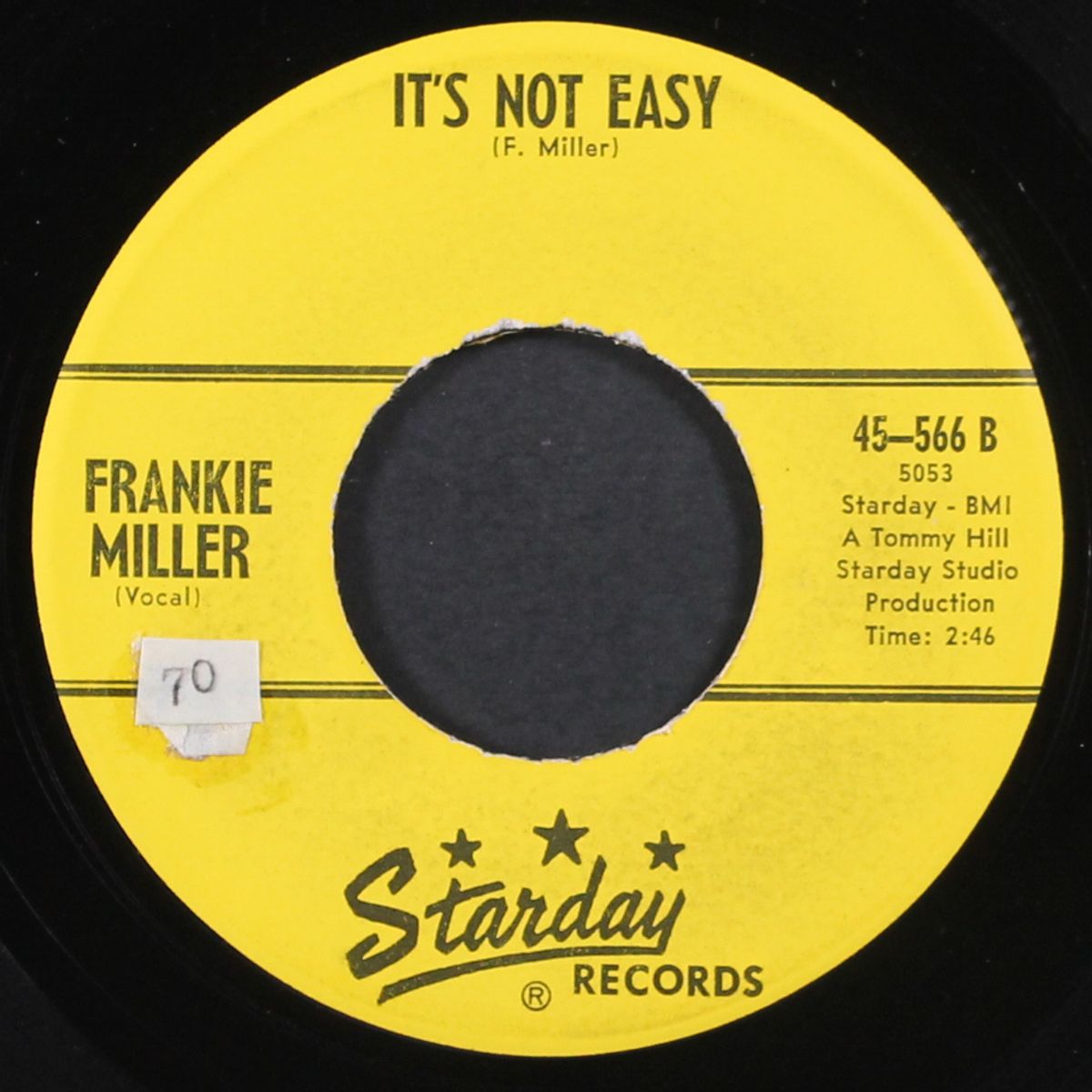 the cat and the mouse / it's not easy by FRANKIE MILLER