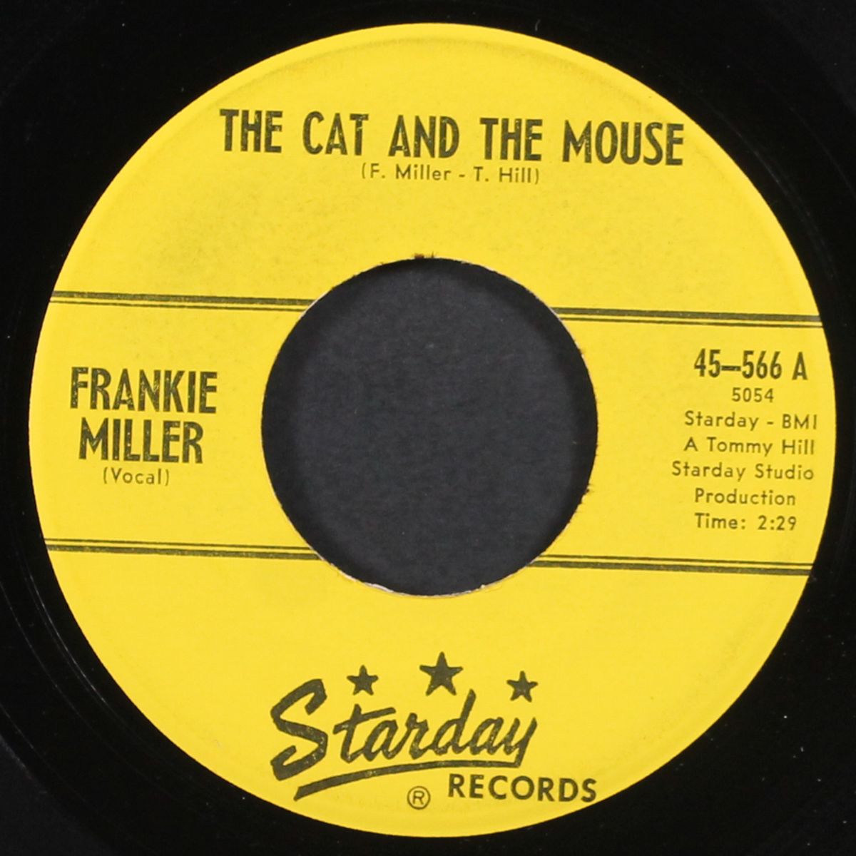 the cat and the mouse / it's not easy by FRANKIE MILLER