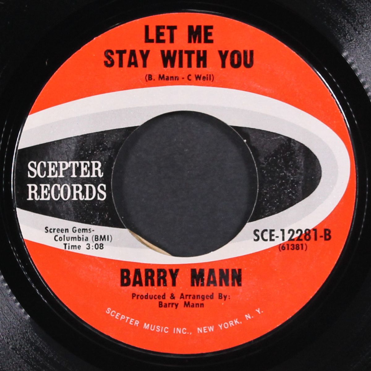 feelings / let me stay with you by BARRY MANN