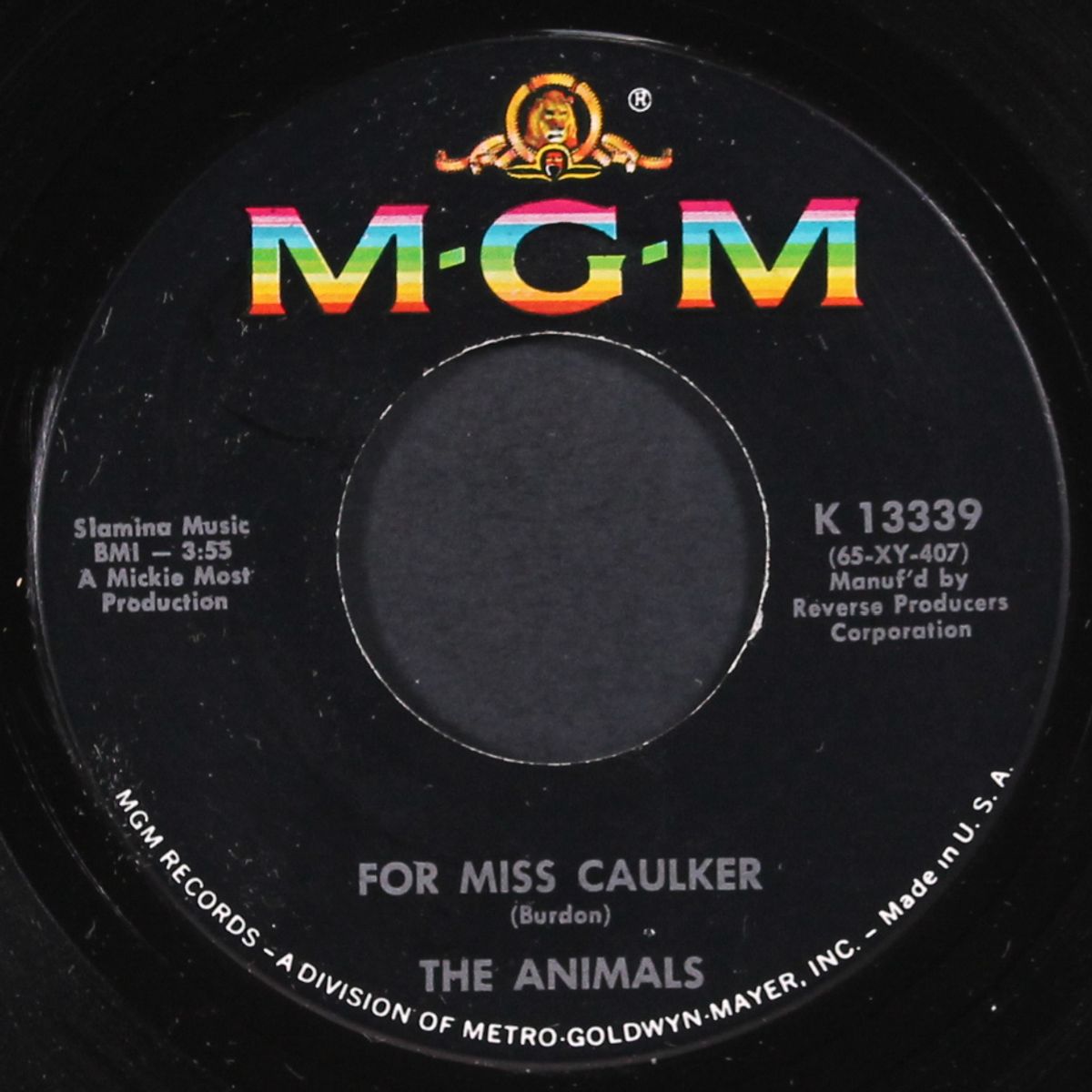 bring it on home to me / for miss caulker by ANIMALS
