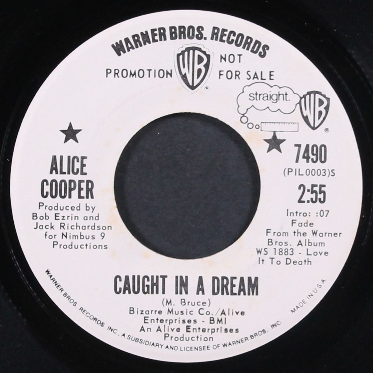 caught in a dream / hallowed be my name by ALICE COOPER