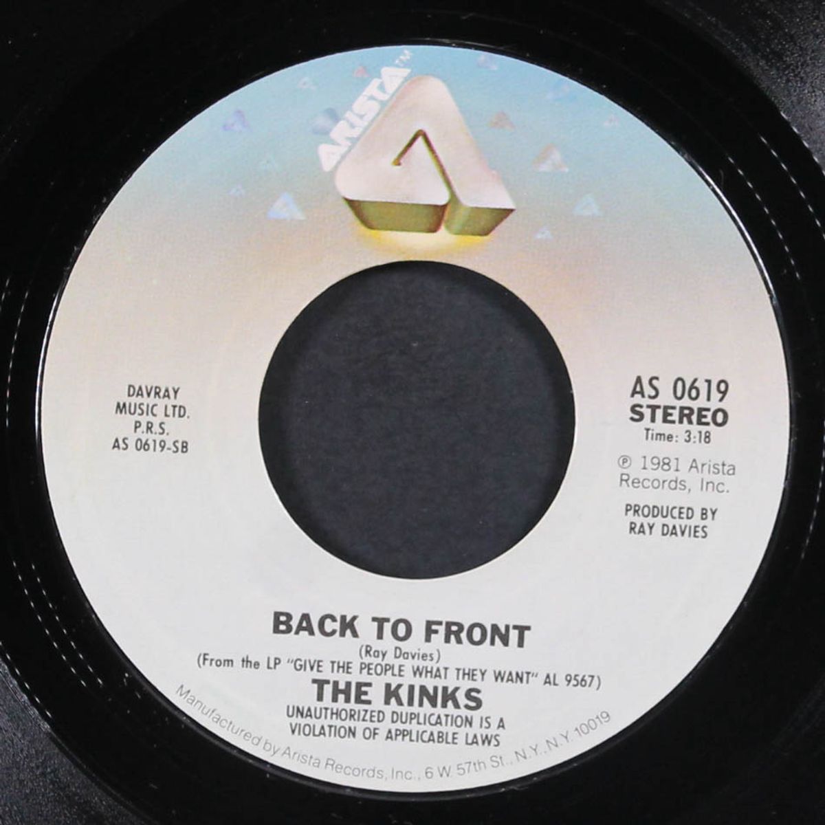 destroyer / back to front by KINKS