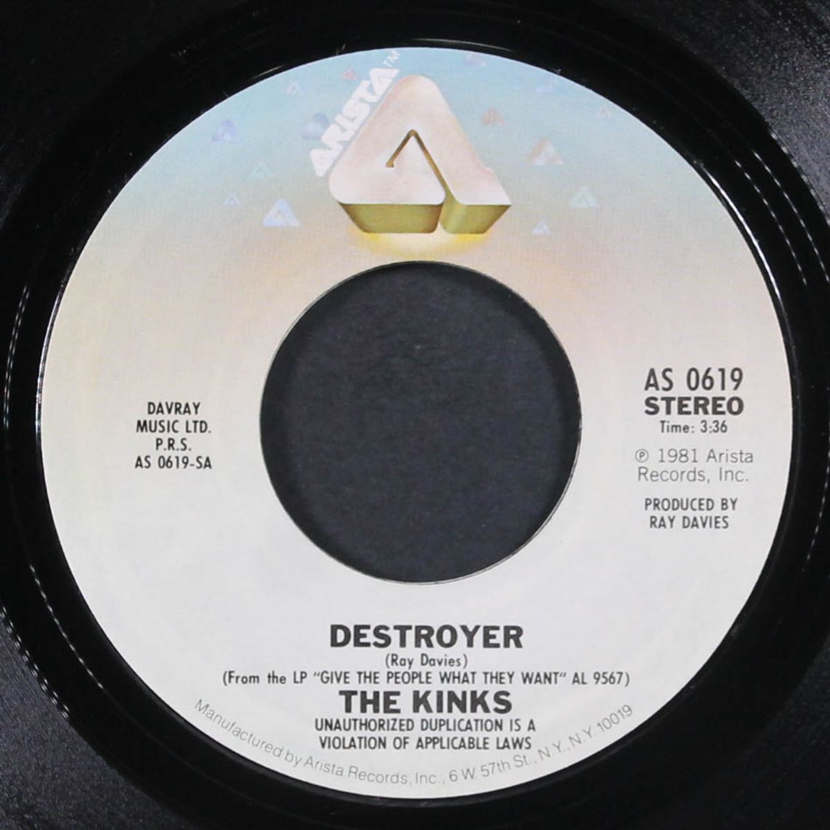 destroyer / back to front by KINKS