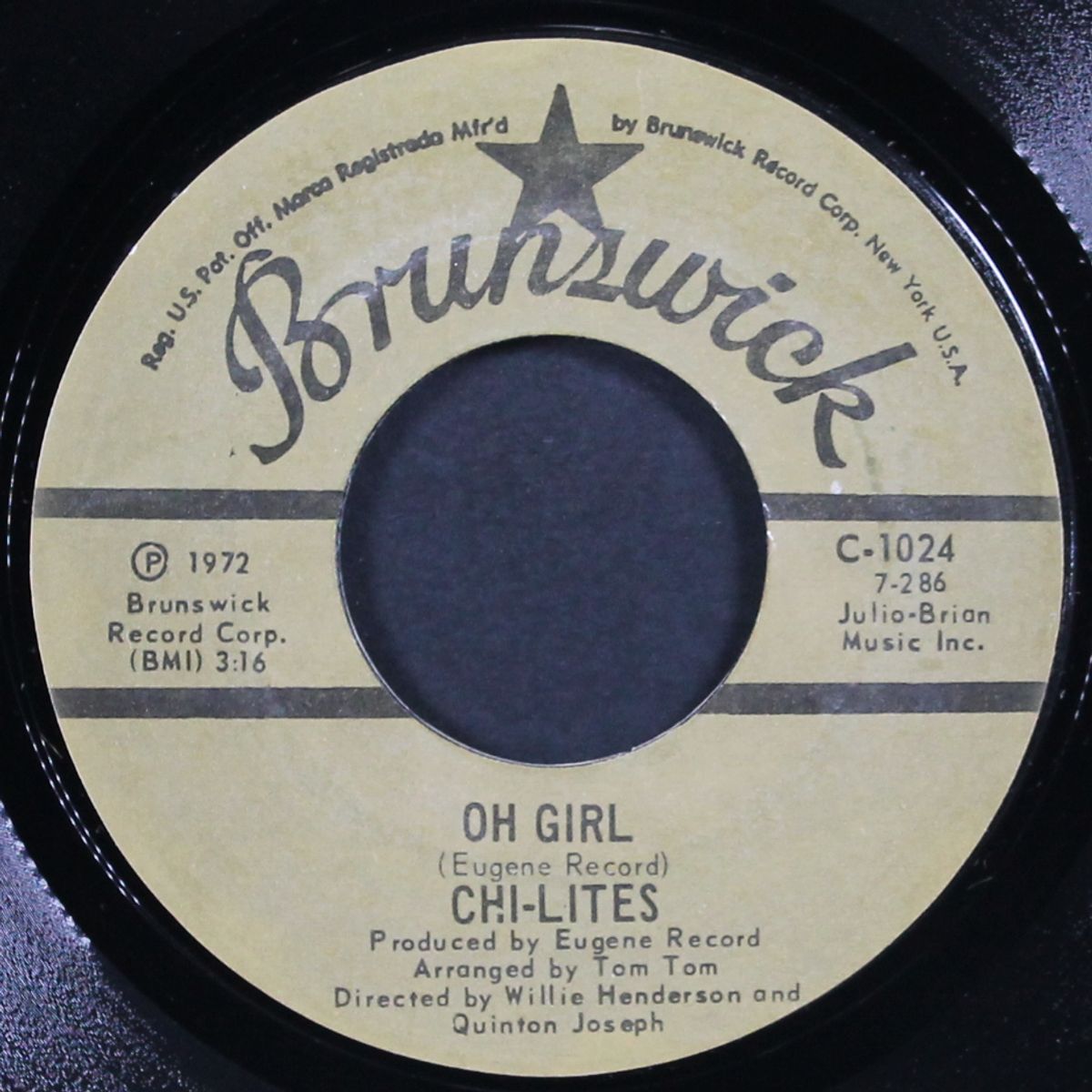 oh girl / being in love by CHI-LITES