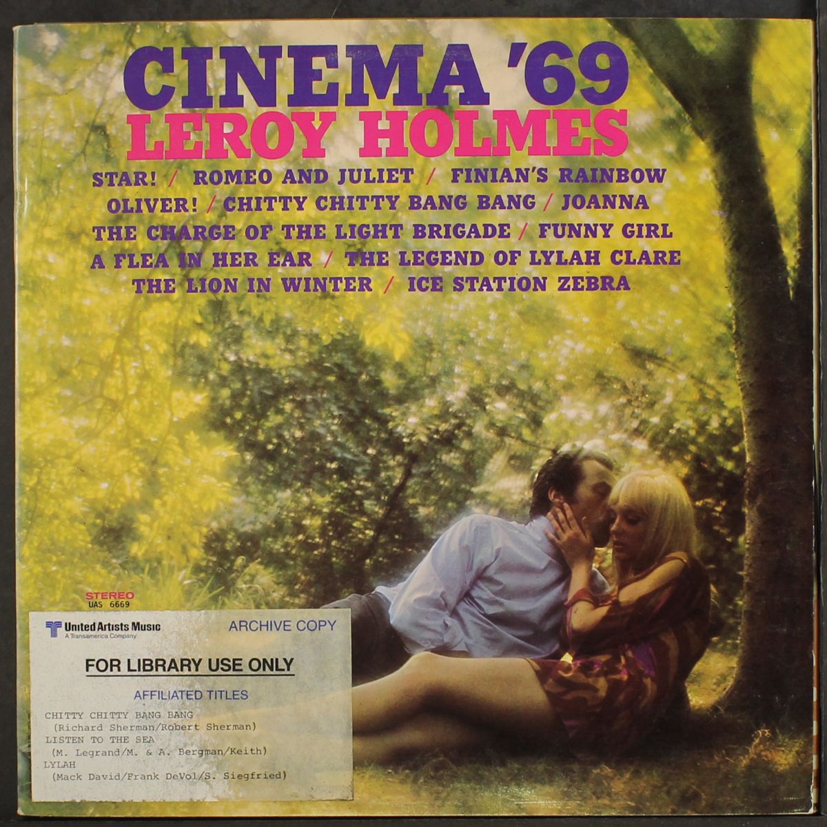 cinema '69 by LEROY HOLMES
