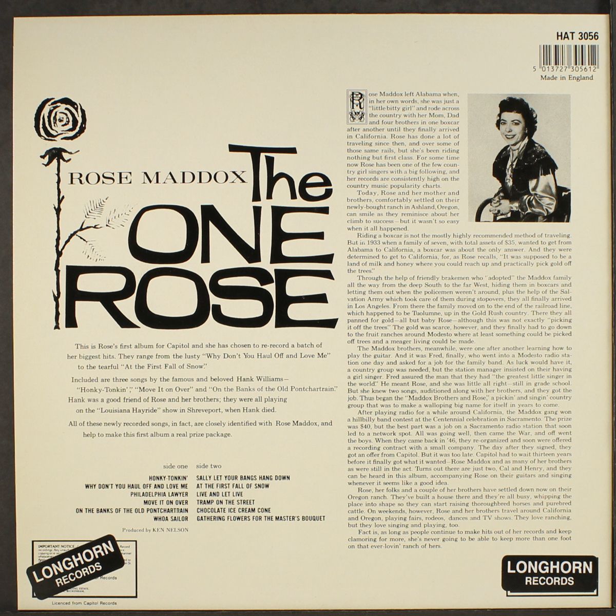 the one rose by ROSE MADDOX