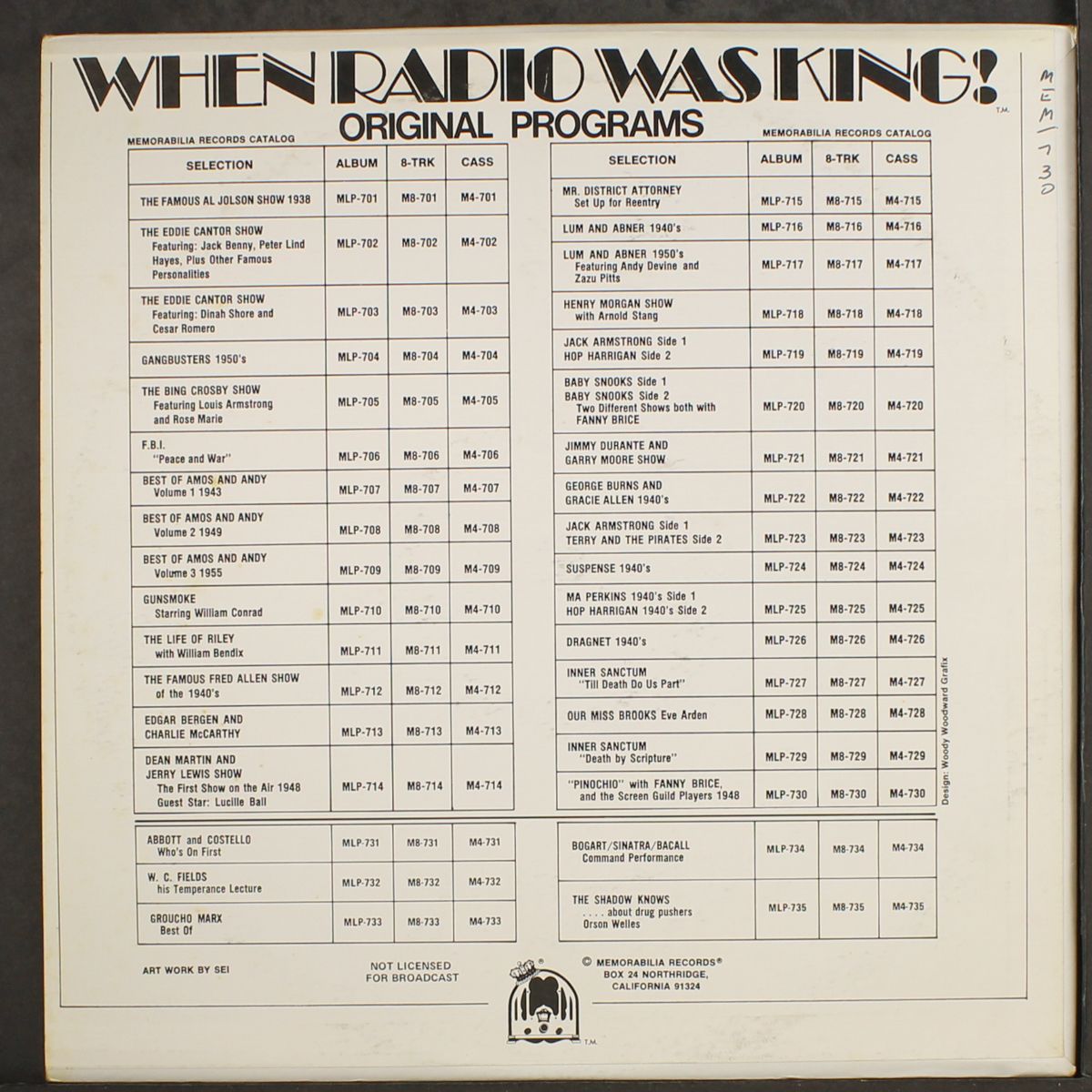 pinocchio - when radio was king! by ORIGINAL RADIO BROADCAST
