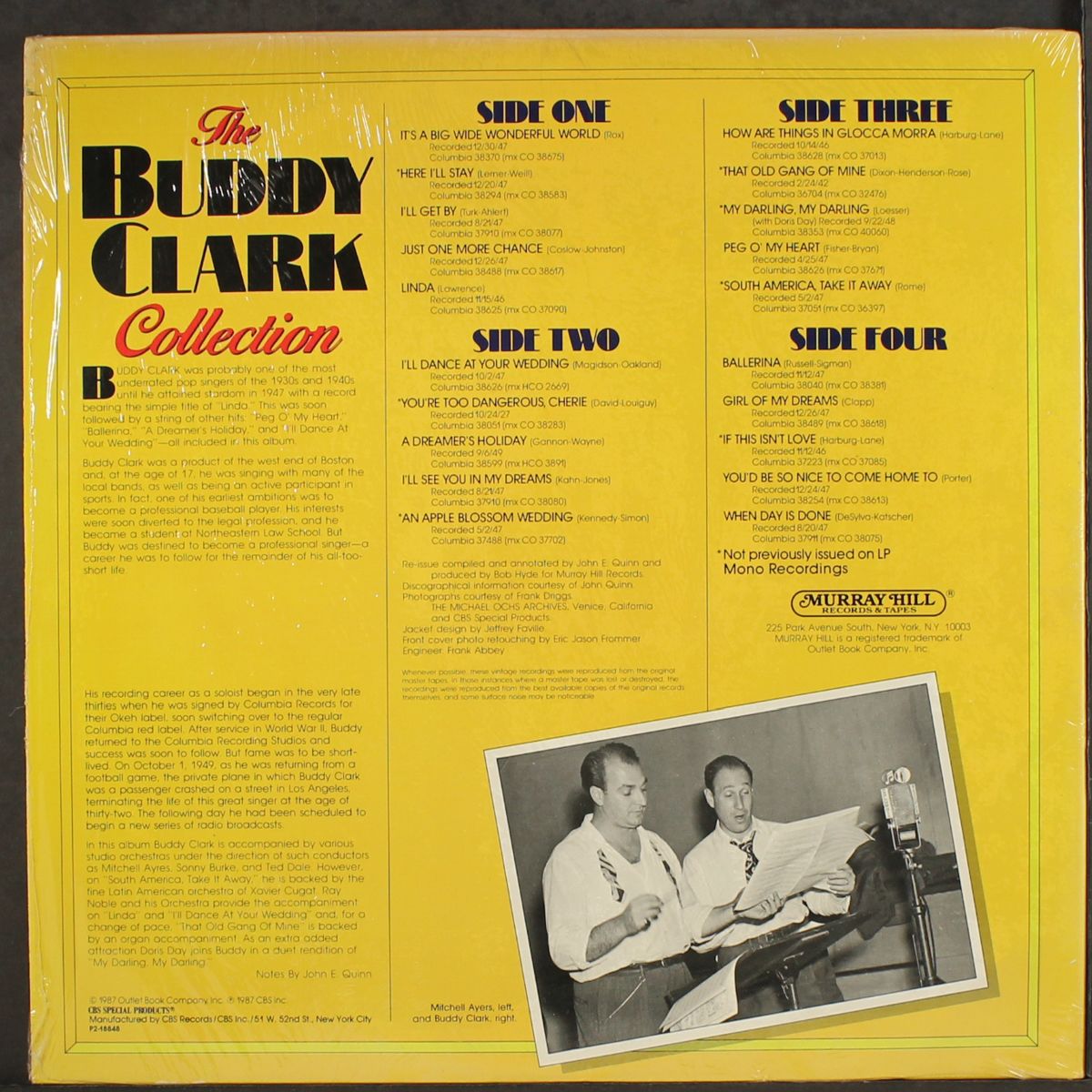 collection, the columbia years by BUDDY CLARK
