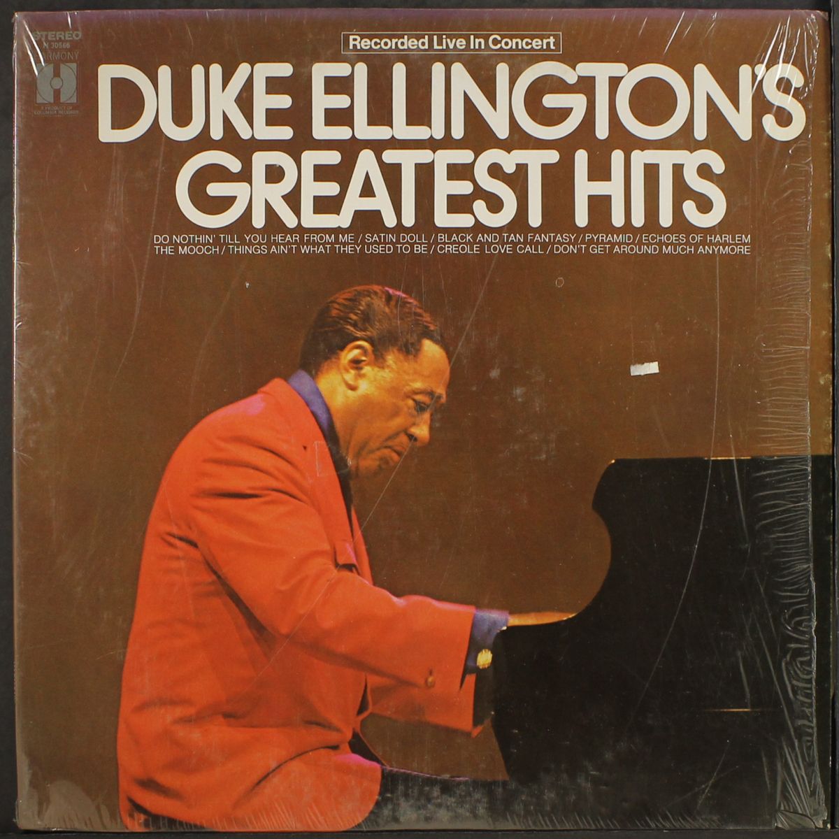 greatest hits, recorded live in concert by DUKE ELLINGTON