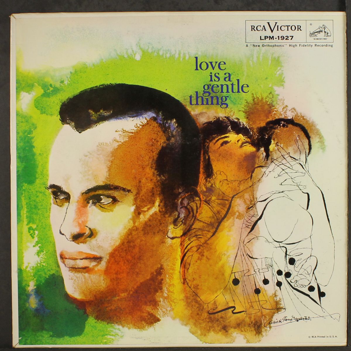 love is a gentle thing by HARRY BELAFONTE