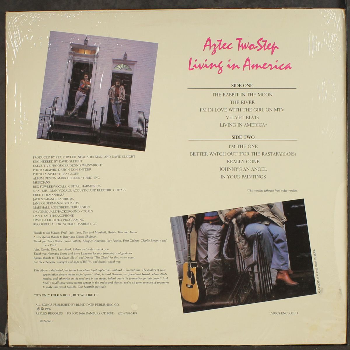 living in america by AZTEC TWO-STEP